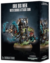 Orks - Big Mek with Shokk Attack Gun