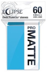 Ultra Pro 15639 Eclipse Pro-Matte Small Deck Protectors 60ct - Sky Blue