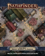 Pathfinder RPG: Flip-Mat - Night Market & Shrine