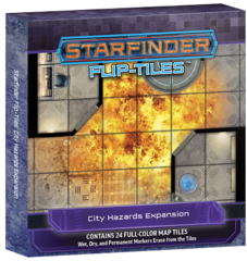 Starfinder RPG: Flip-Tiles - City Hazards Expansion