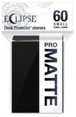 Ultra Pro 15637 Eclipse Pro-Matte Small Deck Protectors 60ct - Jet Black