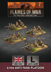 BBX54:  6 pdr Anti-Tank Platoon (Plastic)