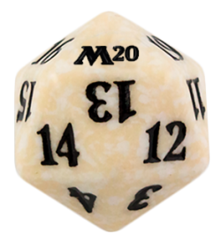 Magic Spindown Die - Core Set 2020 - White