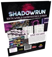 Shadowrun RPG (6th Edition): Gamemaster Screen - Sixth World