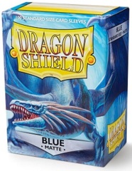 Dragon Shield 11003: Standard - Matte Blue, 100ct box