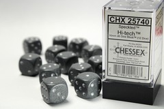 D6 16mm 12-Dice Block CHX25740 - Speckled Hi-Tech