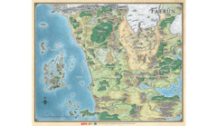 Gale Force 9 Game Mat: Faerun Map (27