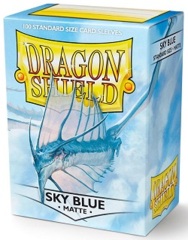 Dragon Shield 11019: Standard - Matte Sky Blue, 100ct box