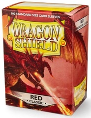 Dragon Shield 10007: Standard - Classic Red, 100ct box