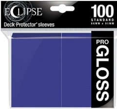 Ultra Pro 15610 Eclipse Pro-Gloss Standard Deck Protectors 100ct - Royal Purple