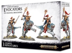 Stormcast Eternals - Evocators On Celestial Dracolines