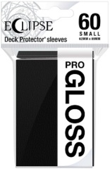 Ultra Pro 15625 Eclipse Pro-Gloss Small Deck Protectors 60ct - Jet Black