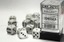 D6 16mm 12-Dice Block CHX25711 - Speckled Arctic Camo