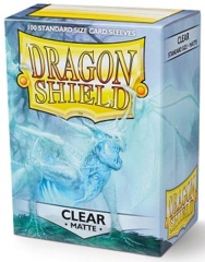 Dragon Shield 11001: Standard - Matte Clear, 100ct box