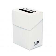 Ultra Pro 82591 Solid Deck Box - White