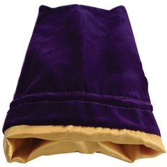 MDG: FanRoll Velvet Dice Bag - Purple, Medium