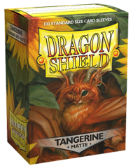 Dragon Shield 11030: Standard - Matte Tangerine, 100ct box