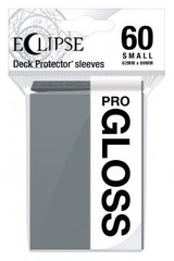 Ultra Pro 15635 Eclipse Pro-Gloss Small Deck Protector Sleeves 60ct - Smoke Grey