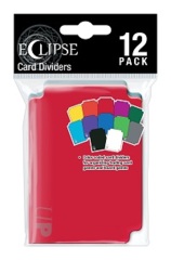 Ultra Pro 15544 Eclipse Multi-Colored Card Dividers -12PK