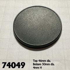 74049 Round Gaming Base, 50mm (10)