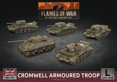 BBX57:  Cromwell Armoured Troop (Plastic)
