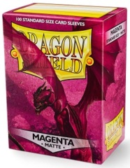 Dragon Shield 11026: Standard - Matte Magenta, 100ct box