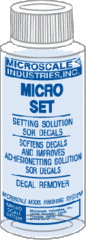 Micro Set - Decal Setting Solution (Surface), 1 oz.