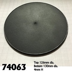 74063 Round Gaming Base, 130mm (4)