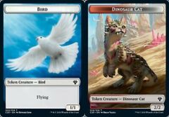 Bird // Dinosaur Cat Token