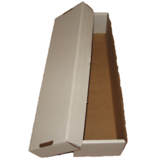 Card Storage Box, 800-count 2 piece corrugated cardboard