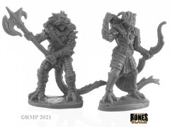 44146 Dragonfolk Fighter and Ranger (2)