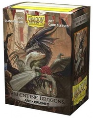 Dragon Shield 12063: Standard Brushed Art - Valentine Dragon 2021, 100ct box