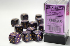 D6 16mm 12-Dice Block CHX25717 - Speckled Hurricane