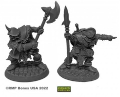 07014 Warriors of the Ragged Wound Tribe, Orc Leaders (2)