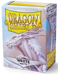 Dragon Shield 11005: Standard - Matte White, 100ct box