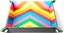 MDG: Velvet Dice Tray - Rainbow