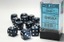 D6 16mm 12-Dice Block CHX25746 - Speckled Stealth