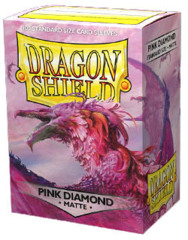 Dragon Shield 11039: Standard - Matte Pink Diamond, 100ct box