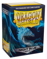 Dragon Shield 11042: Standard - Matte Night Blue, 100ct box