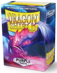 Dragon Shield 11009: Standard - Matte Purple, 100ct box