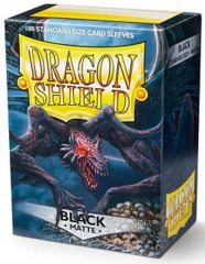 Dragon Shield 11002: Standard - Matte Black, 100ct box