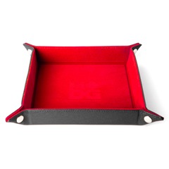 MDG: Velvet Dice Tray - Red