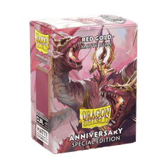 Dragon Shield 15065: Standard - Dual Matte Red Gold, 100ct box