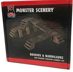 Monster Fight Club: Monster Scenery - Bridges & Barricades (Pre-Painted)