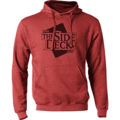 The Side Deck Hoodie - Heather Red - 50/50 Blend