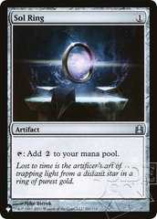 Sol Ring (CMD) - The List