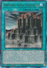 Ancient Gear Fortress - RA03-EN062 - Prismatic Ultimate Rare - 1st Edition