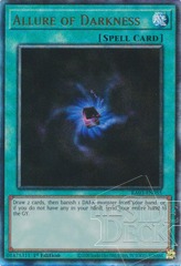 Allure of Darkness - RA03-EN055 - Prismatic Ultimate Rare - 1st Edition