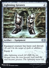 Lightning Greaves (2XM) - The List