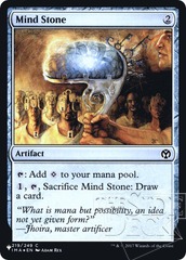 Mind Stone (IMA) - The List